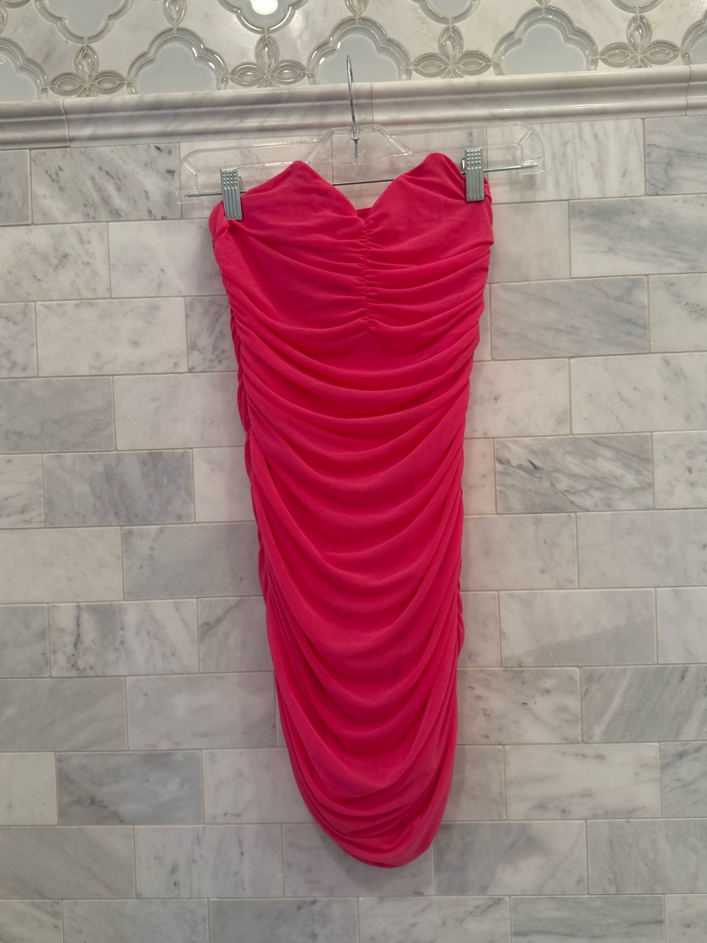 bodycon ruched dress